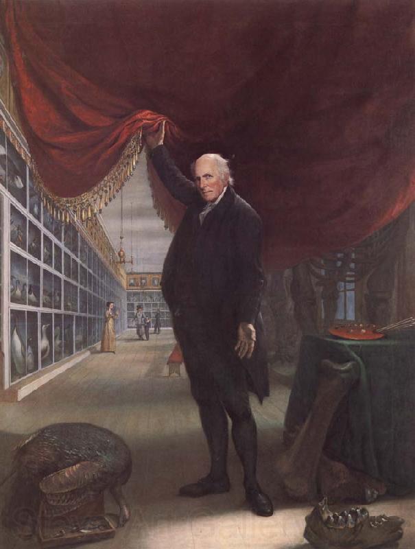 Charles Wilson Peale Der Kunstler in Seinem  Museum